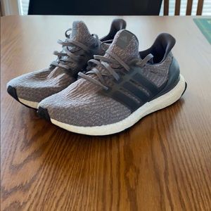 Adidas Ultra Boost Gray White Size 9